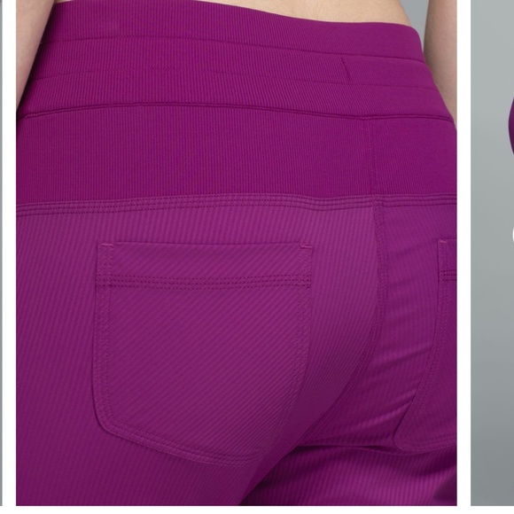 Lululemon Street To Studio Pant II Regal Plum Size 8 - Picture 7 of 13